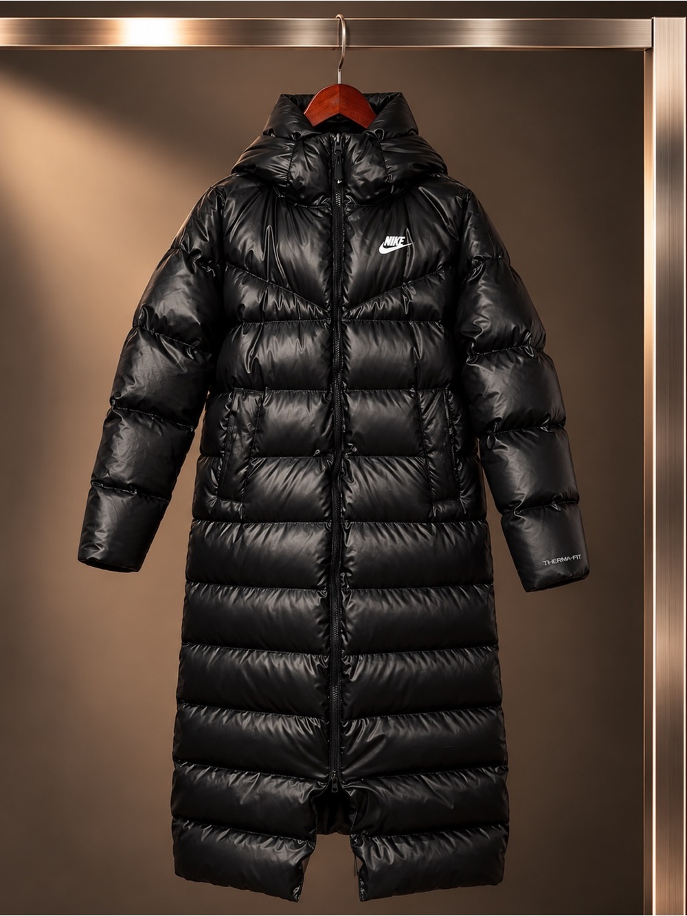 Nike Sportswear Therma-FIT City Series Long Down Parka Black Women's XS